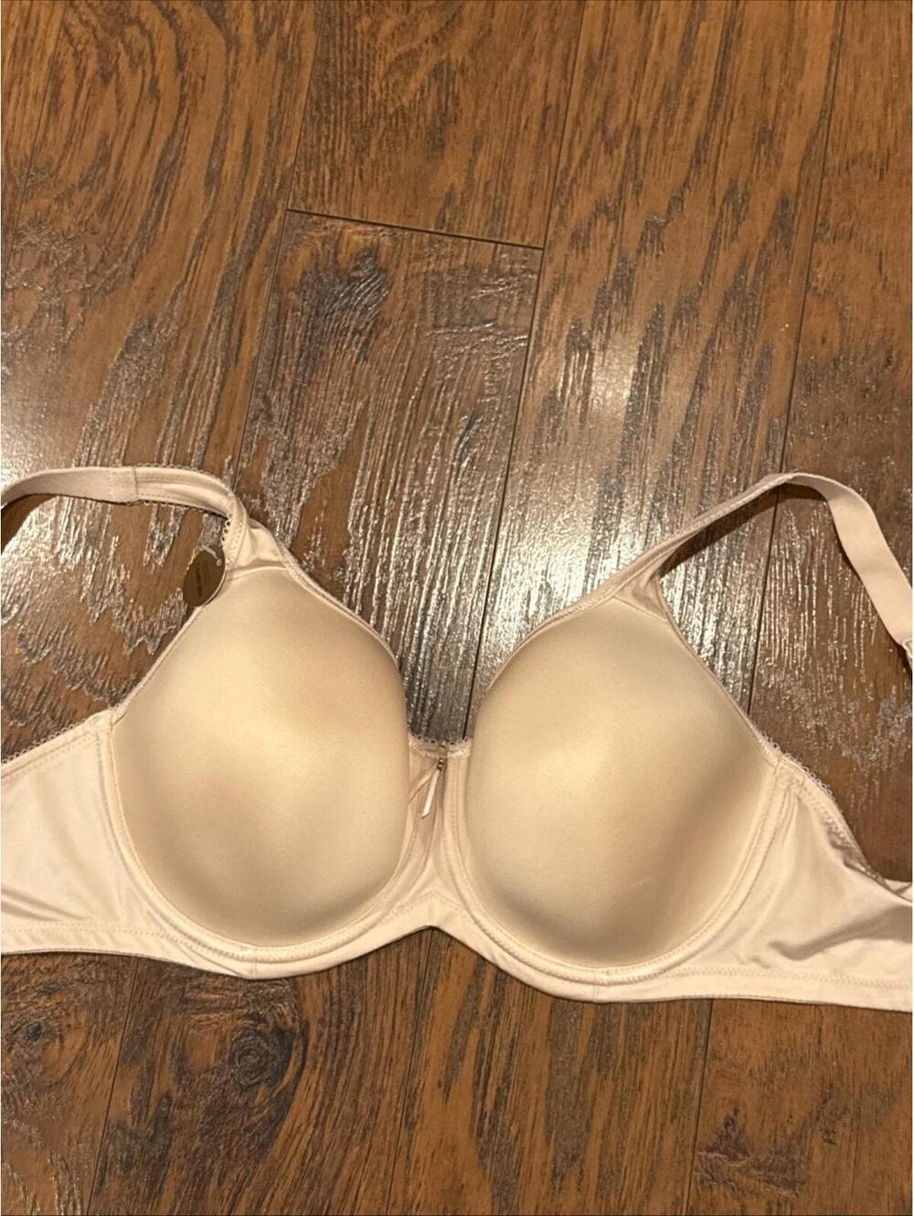 WACOAL WOMENS BASIC BEAUTY CONTOUR T-SHIRT BRA 853192 BEIGE 38C - Picture 6 of 6